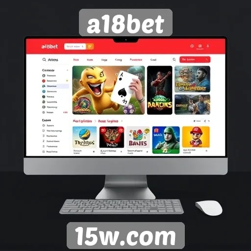 Usabilidade e design da interface do a18bet